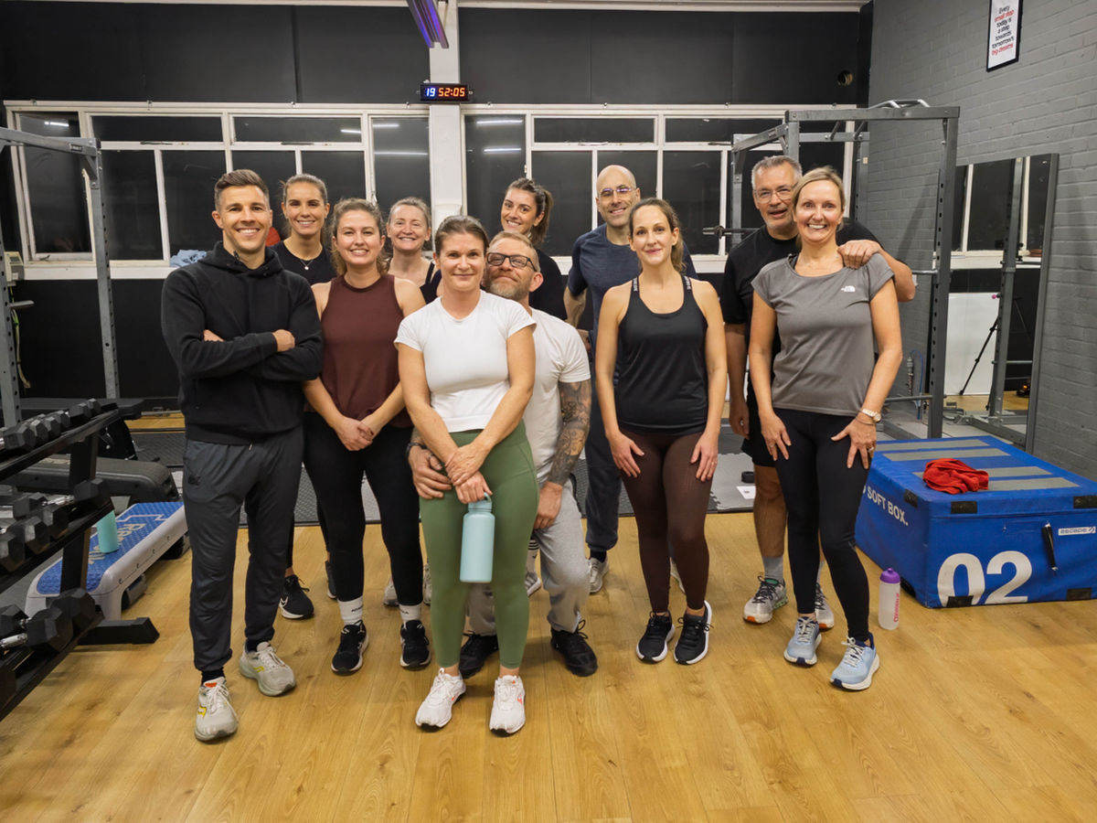 Members and coaches at The Fit Pod Wokingham